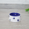 Логотип для домашних животных на заказ Pet Ceramic Dog Bowl